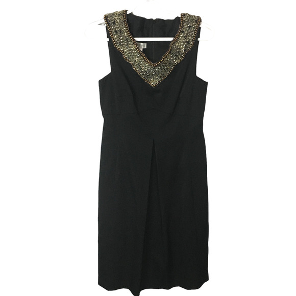 NEW Kay Unger NY Women's Embellished Sequin V-Neck Dress Size 6 Black MSRP $430 - Picture 14 of 16
